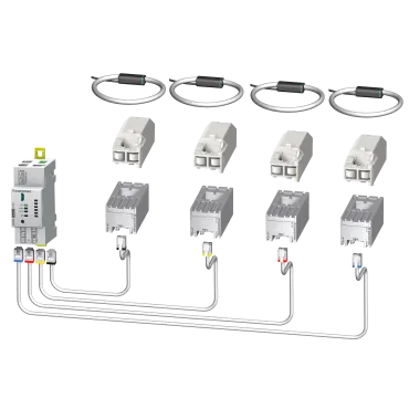 DIRIS Digiware Iac - Messung, Verwaltung und Analyse der Energie - EXPLODED_VIEW_EXT