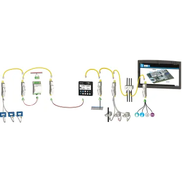 DIRIS Digiware Idc - Messung, Verwaltung und Analyse der Energie - EXPLODED_VIEW_EXT