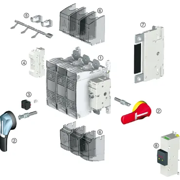 FUSERBLOC uR - Schutz- und Schaltlösungen - EXPLODED_VIEW_EXT